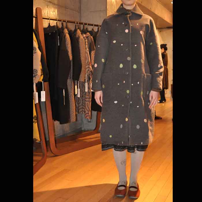ミナペルホネン luster コート gray | Lin total fashion place blog