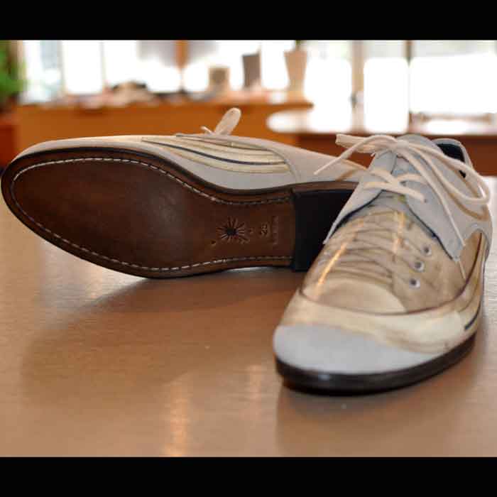 MIHARAYASUHIRO 43250600 sneaker print shoes IVORY