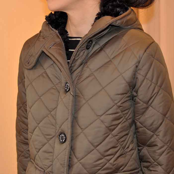 MACKINTOSH（マッキントッシュ）ボアフードキルティングコート