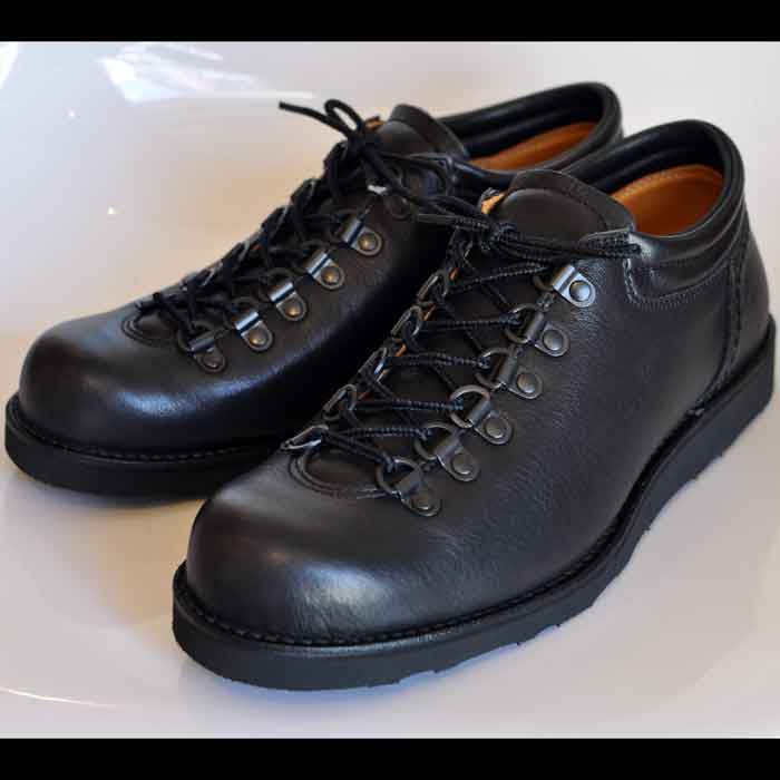 MUKAVA（ムカヴァ）MENSローカットマウンテンブーツBLACK 