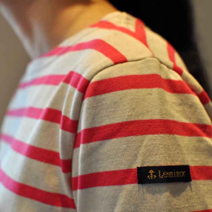 Le minor x heliopole マリンボーダーカットソー