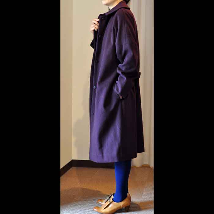 ミナペルホネンlargoカシミヤコートbordeaux | Lin total fashion ...