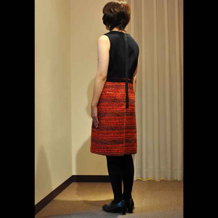 ルルロジェッタMALHIA KENTワンピースRED