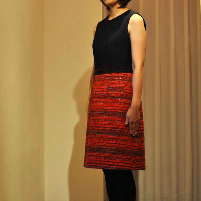 ルルロジェッタMALHIA KENTワンピースRED