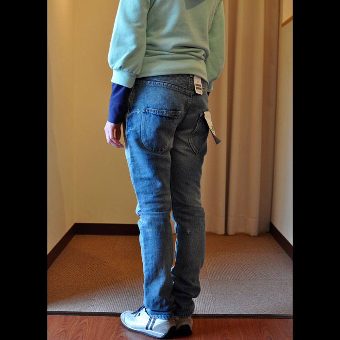 ミナペルホネンalwaysダメージスキニーデニムblue | Lin total fashion