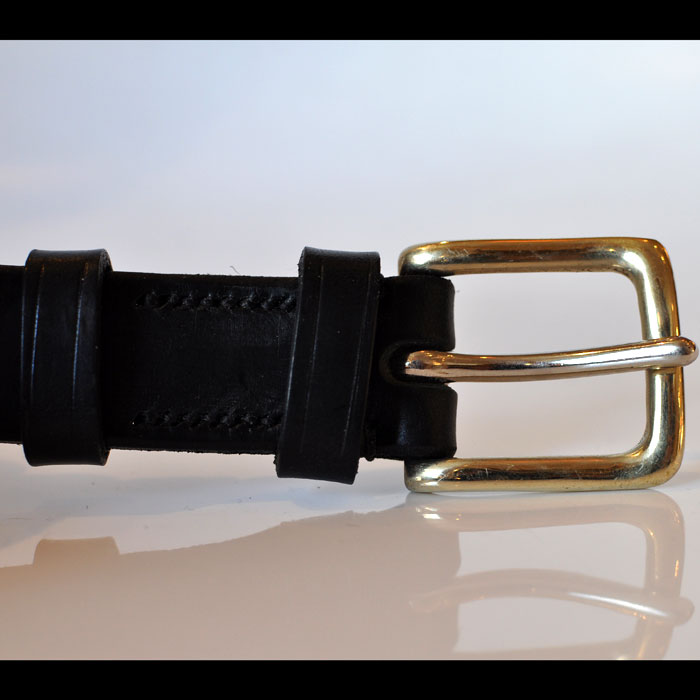 JABEZ CLIFFスティラップレザーベルト28mm black