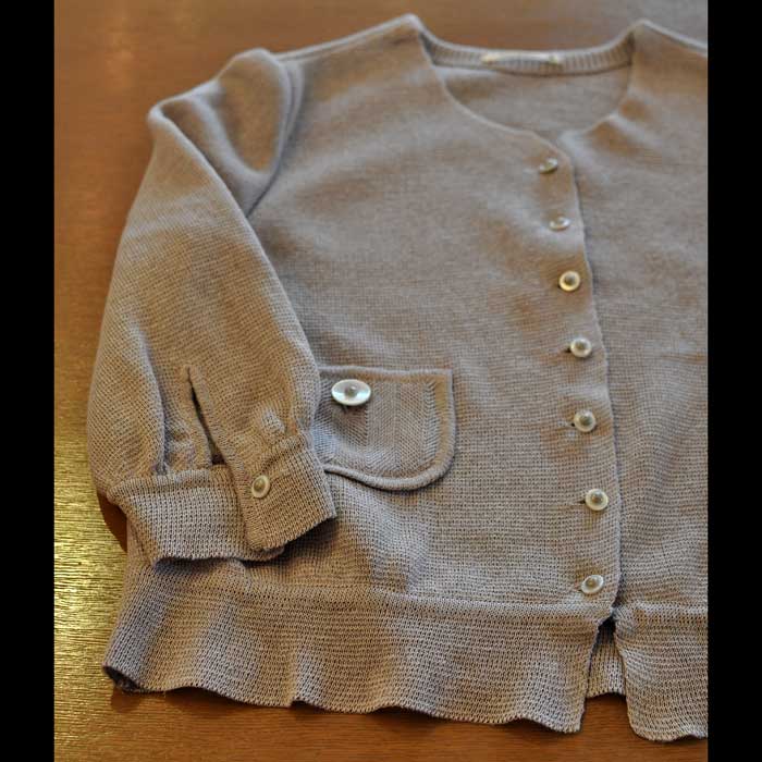 美品 mina perhonen nostalgia ニット ジャケット ウール ミナペルホネン nostalgia ニットジャケット black | Lin total