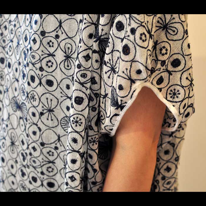 ミナペルホネン party ワンピース white | Lin total fashion 