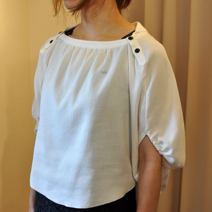 1/25終了　ミナペルホネン　souffle 半袖ブラウス 36 ミナペルホネン souffle ブラウス white | Lin total fashion place blog