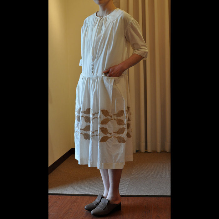 ミナペルホネン four birds ワンピース white | Lin total fashion 