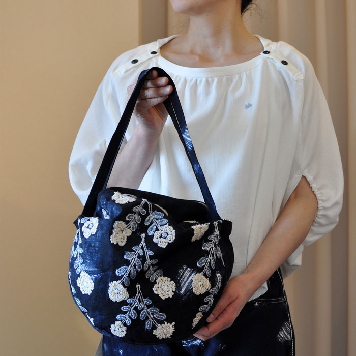 ߥʥڥۥͥ twins globe bag -twins- navy