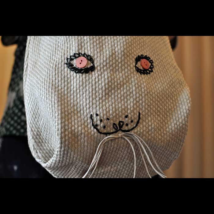 ミナペルホネン usa pouch ウサポーチ　ライトベージュ　新品・未使用 ミナペルホネン usa pouch ウサポーチ ライトベージュ 新品・未