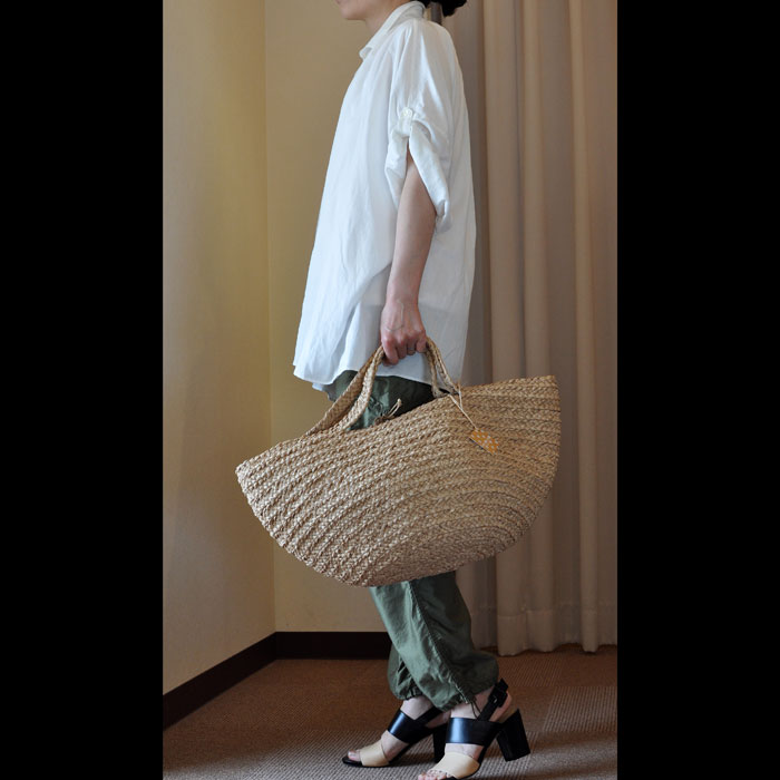 Sans Arcidet／サンアルシデ ALI BAG LARGE ベージュ | Lin