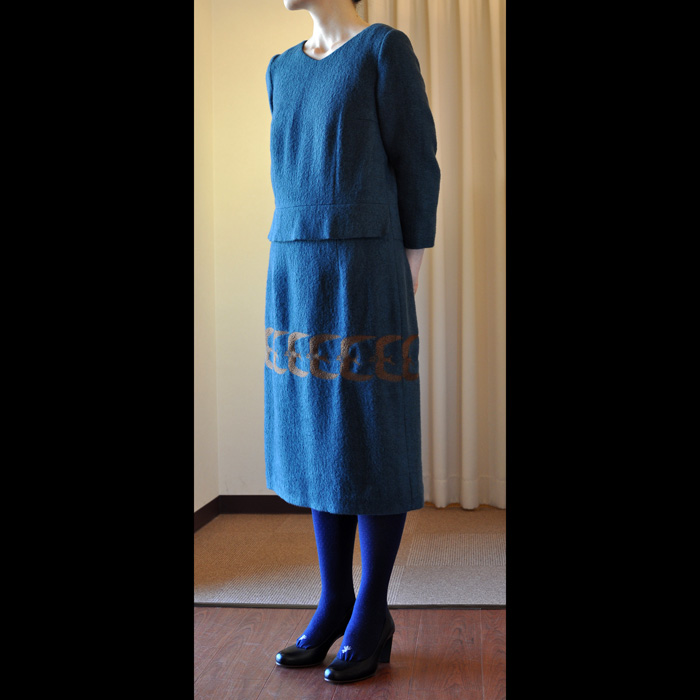 ミナペルホネン go! ワンピース blue | Lin total fashion place blog