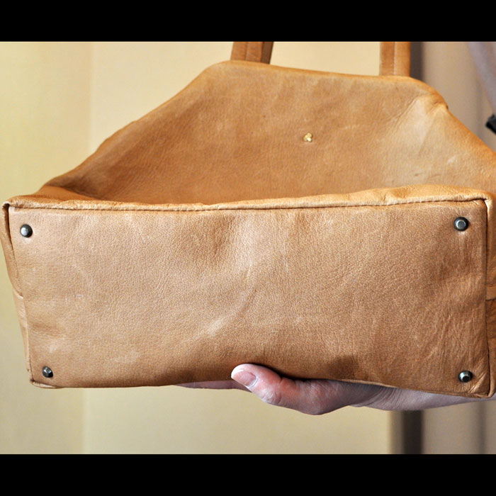 ミナペルホネン canele 鹿革バッグ brown | Lin total fashion place blog