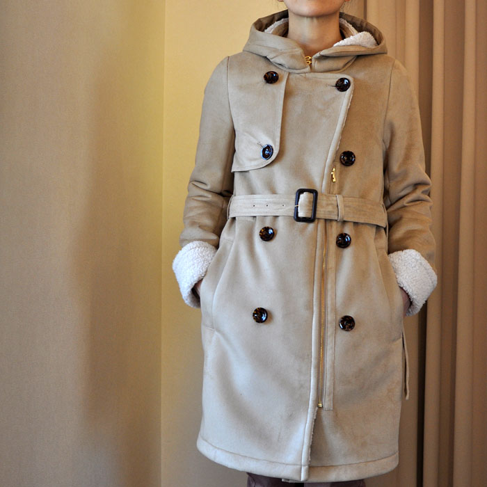 ara・ara フェイクムートンボアコートbeige | Lin total fashion place blog ara・ara フェイクムートンボアコートbeige | Lin total fashion place blog