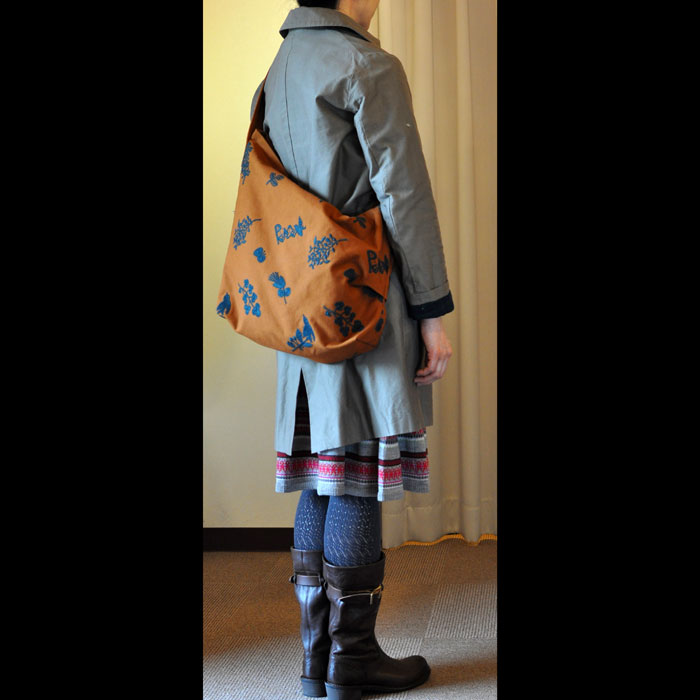 ミナペルホネン forest parade × tartan drop bag - メルカリ