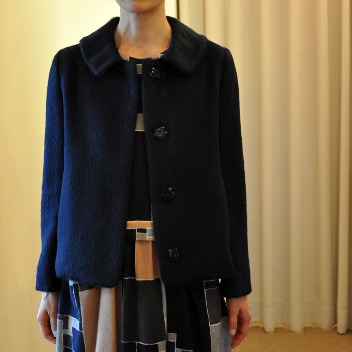 ミナペルホネン wolf ジャケット navy part 2 | Lin total fashion