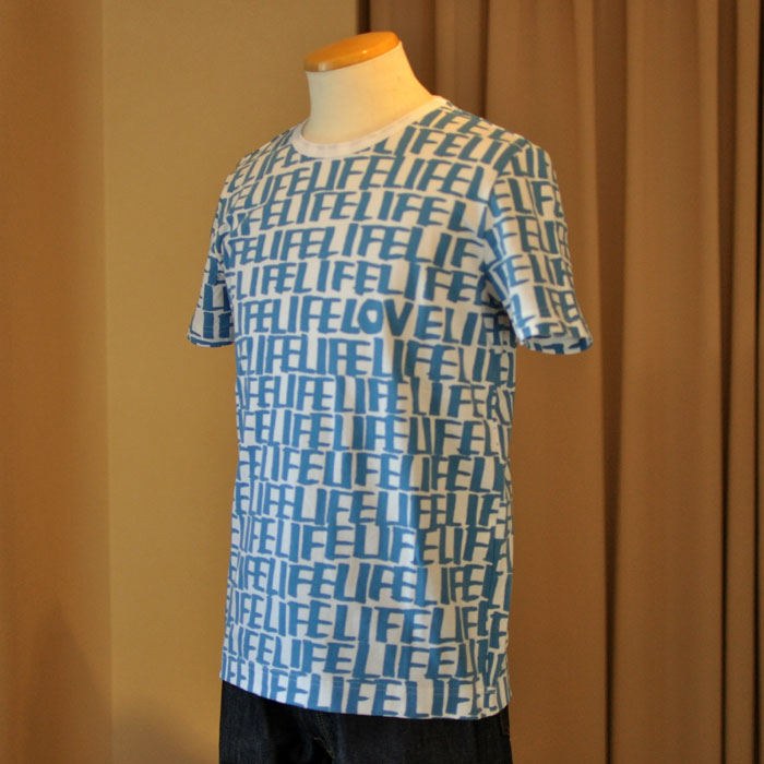 ミナペルホネン LIFE メンズTシャツ BLUE | Lin total fashion place blog