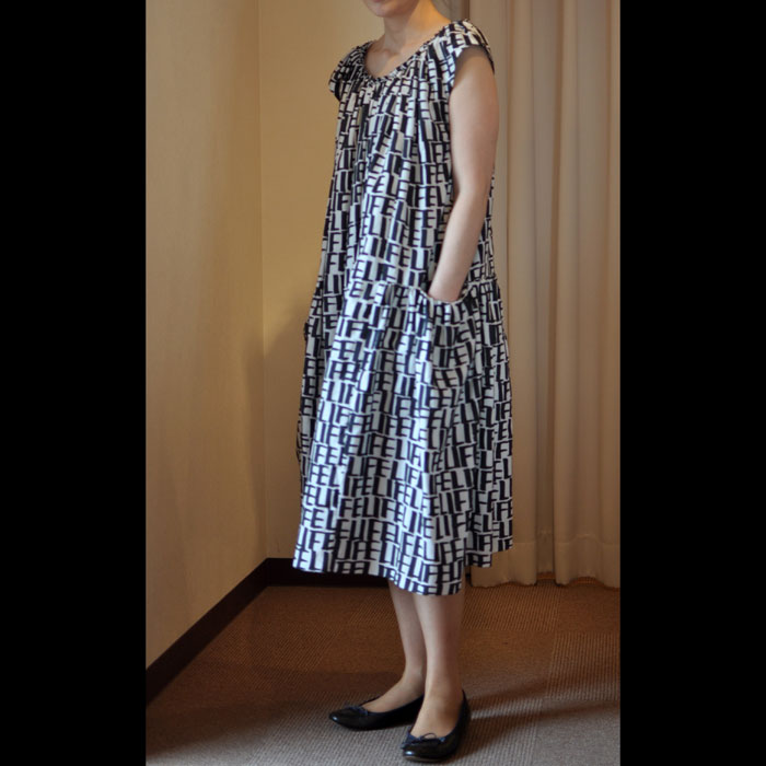 ミナペルホネン LIFE ワンピース black | Lin total fashion place blog