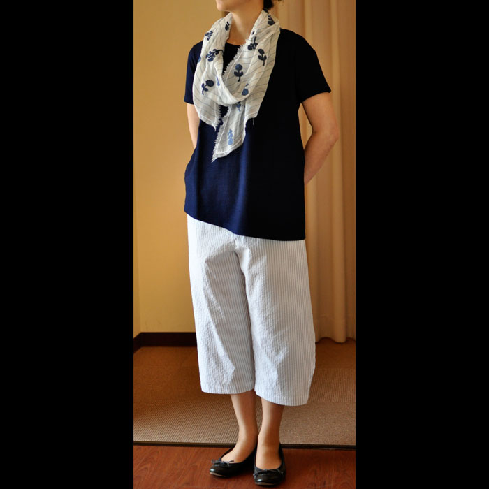 ミナペルホネン bonheur ストール white | Lin total fashion