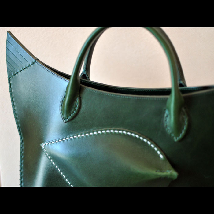 ミナペルホネン tori bag green | Lin total fashion place blog