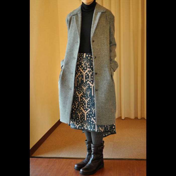 ミナペルホネン lewis コート #gray | Lin total fashion place blog ミナペルホネン lewis コート #gray | Lin total fashion place blog