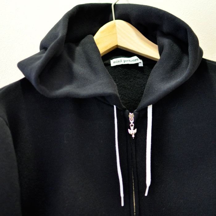 ミナペルホネン start メンズスェットパーカー navy | Lin total