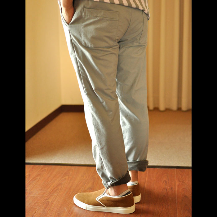 ミナペルホネン stucco メンズパンツ gray | Lin total fashion place blog