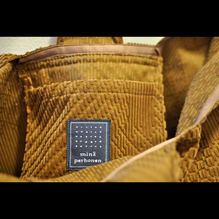 【レア】ミナペルホネン カーフレザー usa bag 大 brown レア】ミナペルホネン カーフレザー usa bag 大 brown