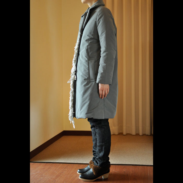 ミナペルホネンforest parade中綿コート#gray | Lin total fashion 
