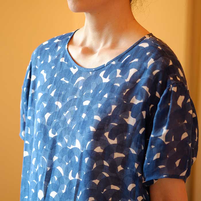 ナペルホネン aalto ワンピース blue | Lin total fashion place