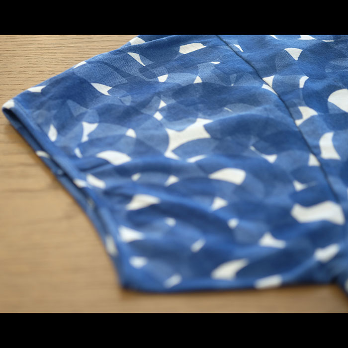 ミナペルホネン aaltoアアルト カットソードレス ミナペルホネン aalto カットソー blue | Lin total fashion
