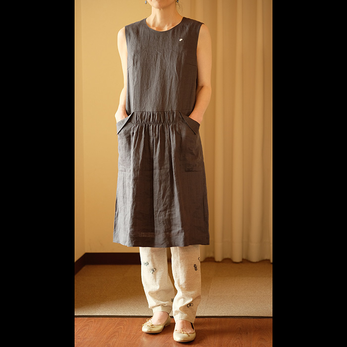 ミナペルホネン nordic ワンピース gray | Lin total fashion place blog