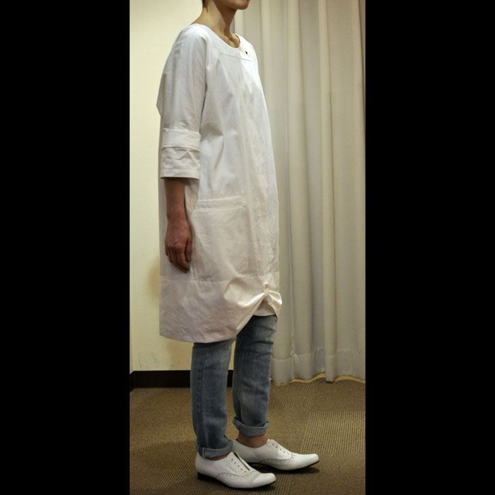 ミナペルホネン horizon ワンピース white | Lin total fashion place blog 