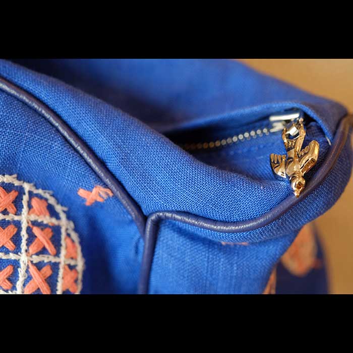 ミナペルホネンmeowバッグ（小）-plover- blue | Lin total fashion