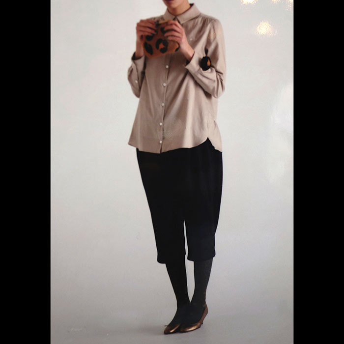 ミナペルホネン even ブラウス #beige | Lin total fashion