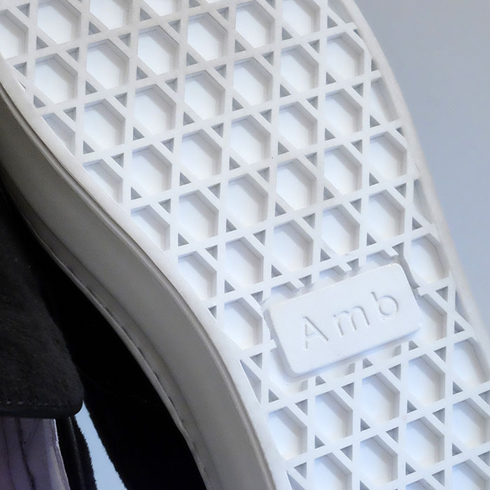 AmbレディーススリッポンD.GREENベルベット