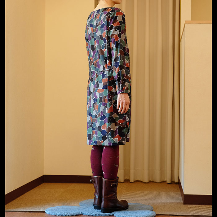 ミナペルホネン ワンピース　140 キッズ/定価1.7万】ミナペルホネン mina perhonen after rain