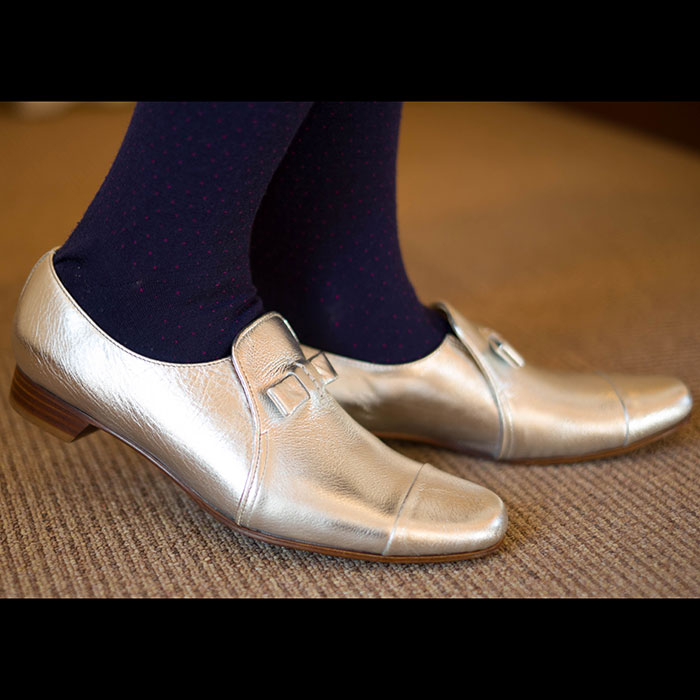 50%OFF! Chausser ショセ オペラスリッポン シルバー agapeeurope.org