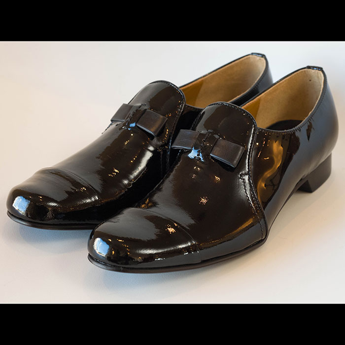 ショセ[Chausser]オペラスリッポンblackエナメル | Lin total fashion