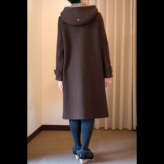 ミナペルホネン nordic moss ダッフルコート #khaki | Lin total 