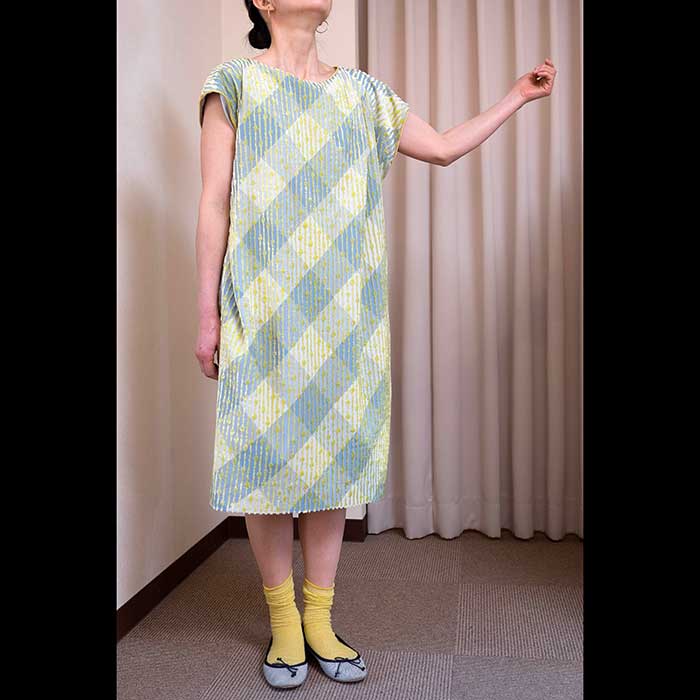 ミナペルホネン sunny yarn ワンピース yellow | Lin total fashion