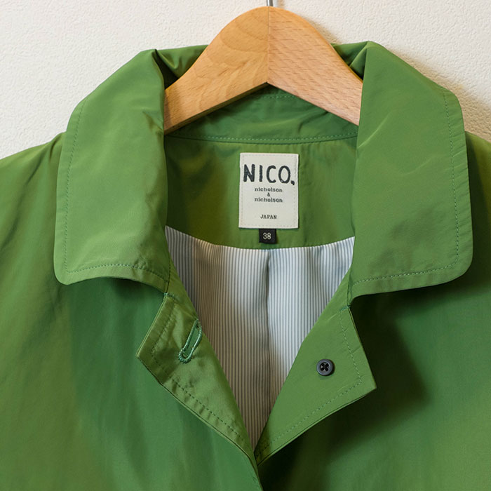 NICO.ʥ˥륽  ˥륽/nicholson and nicholsonLadiesץ󥰥GREEN