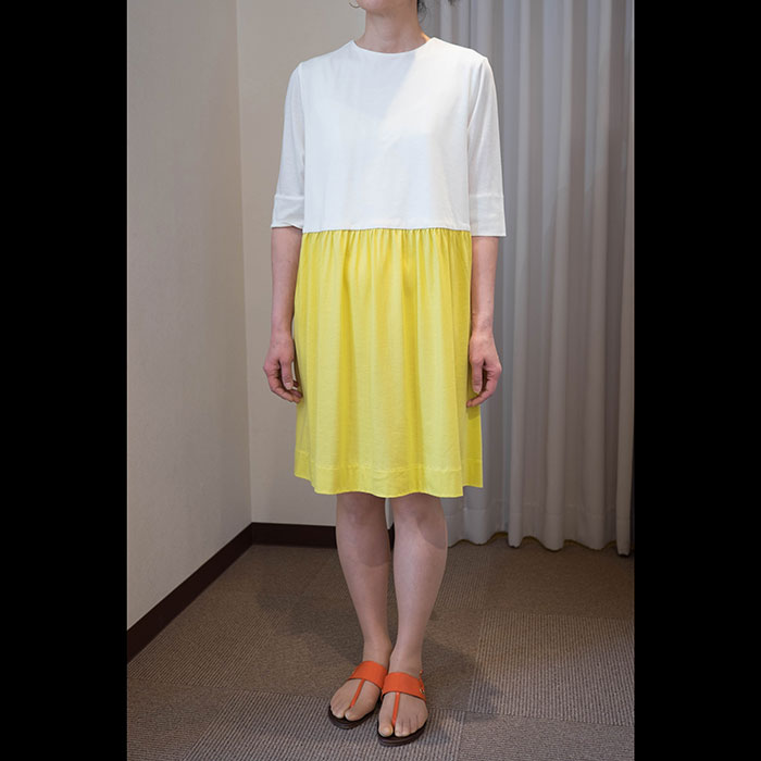 J&M DAVIDSON MIDTOWN DRESS(ジェイアンドエムデヴィッドソン)ジャージィワンピース # ICE / LEMONADE