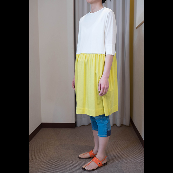 J&M DAVIDSON MIDTOWN DRESS(ジェイアンドエムデヴィッドソン)ジャージィワンピース # ICE / LEMONADE