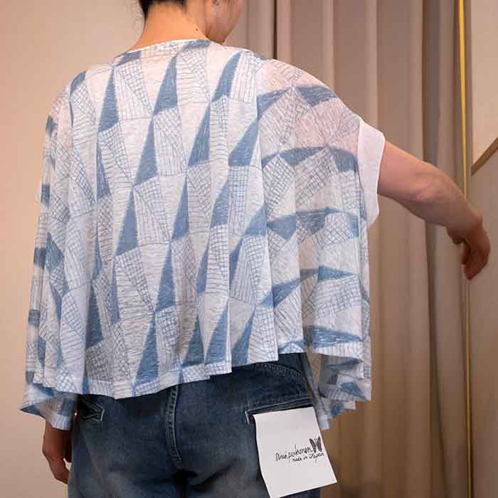 ミナペルホネン montagne リネンカットソー white | Lin total