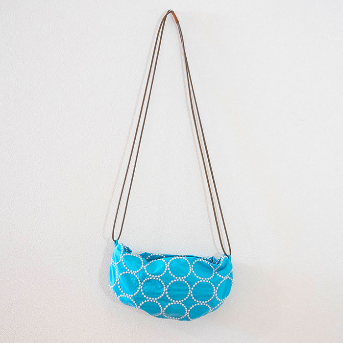 ミナペルホネン coupe bag - tambourine - blue（ts 9259） | Lin