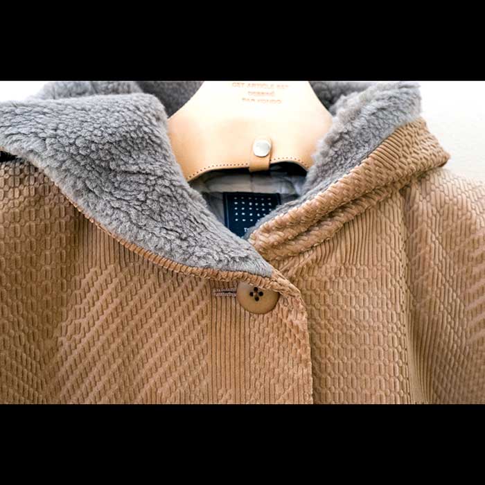 ミナペルホネン land puzzle コート ブラウン ミナペルホネン land