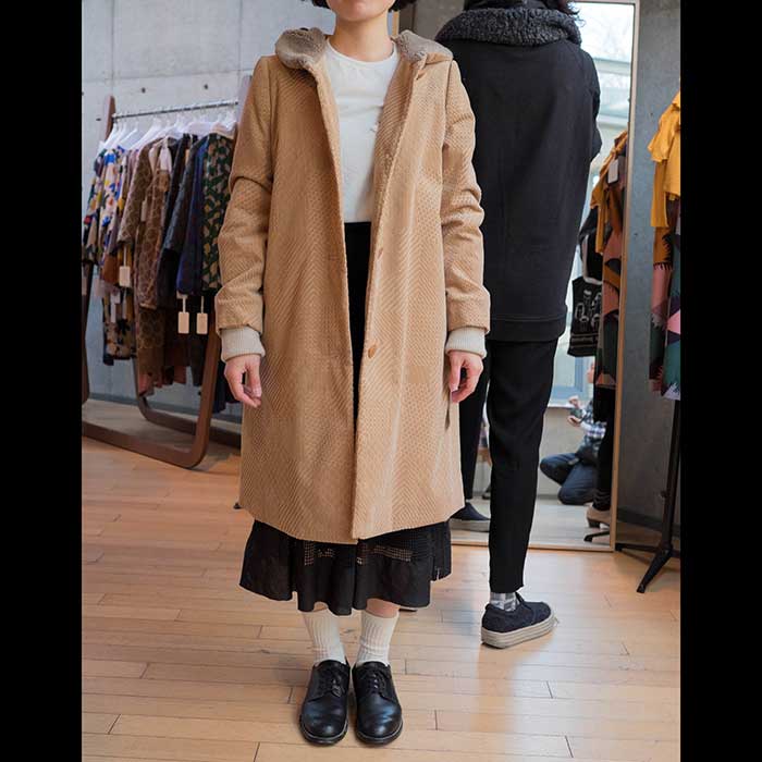 ミナペルホネンland puzzleコートcamel | Lin total fashion place blog